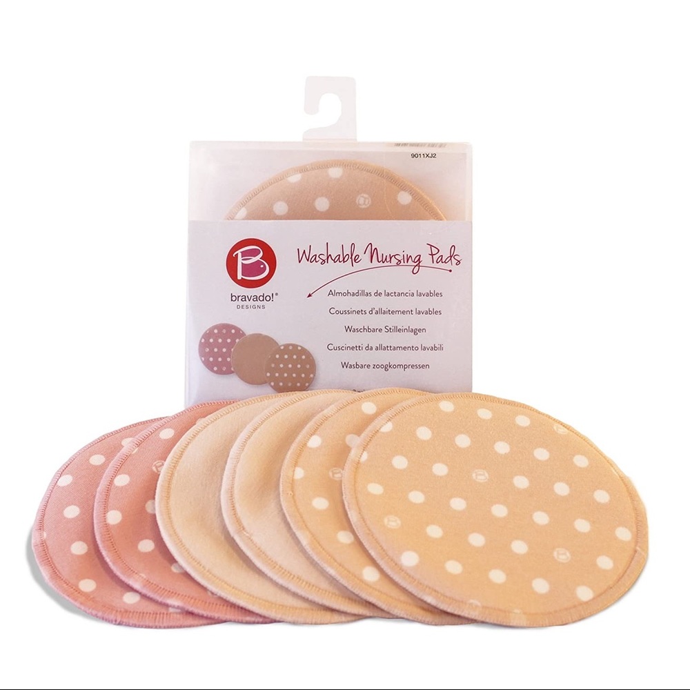Bravado Women's Reusable Nursing Breast Pads 3pk